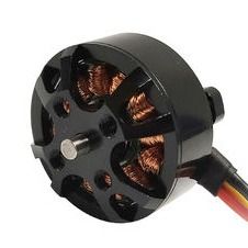 Krachtige Elektrische Borstelloze DC Motor met 8mm Asdiameter en 1.5N.m Koppel Maximum Stroom 41.6A